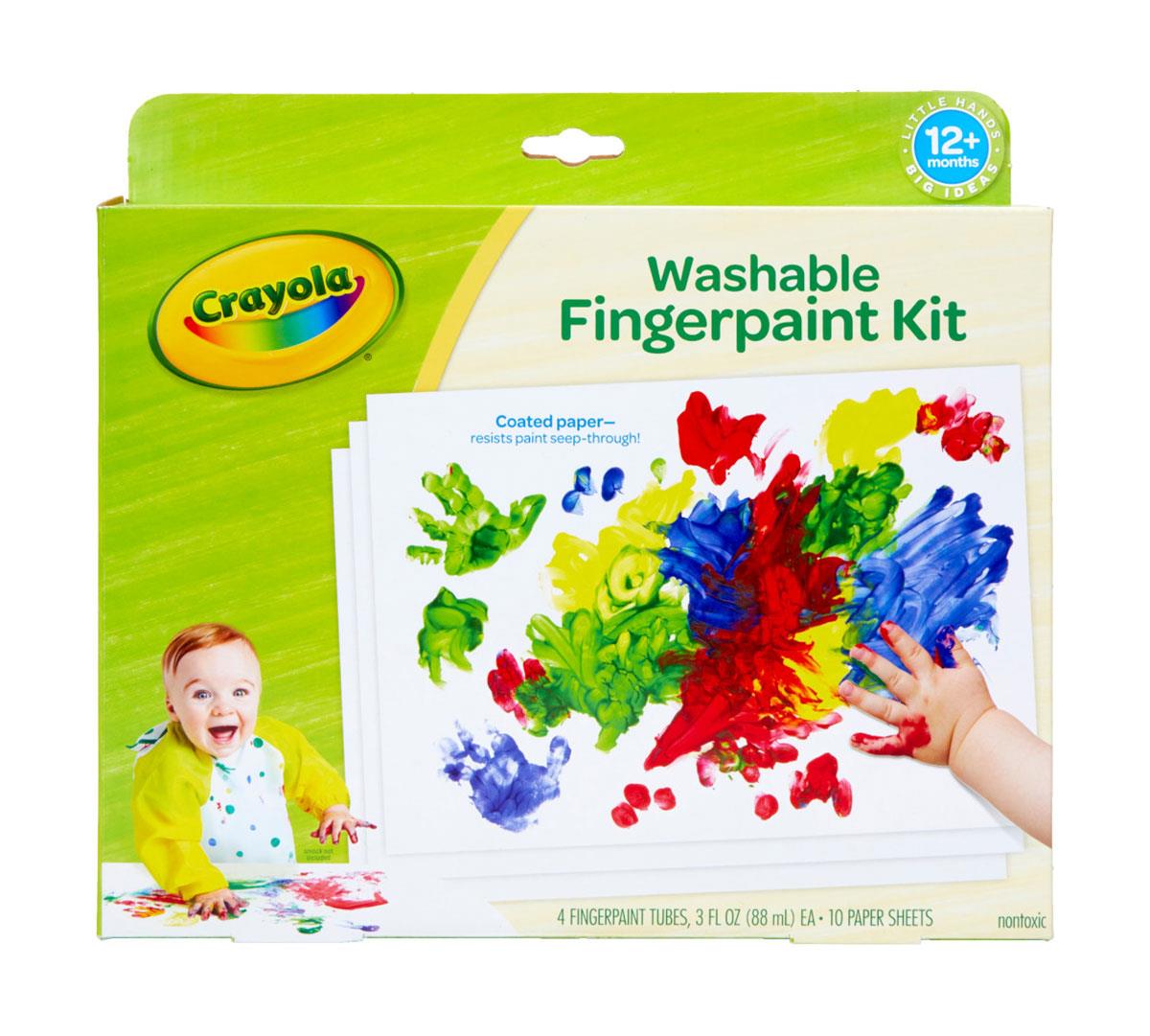 Crayola Washable Finger Paint Set