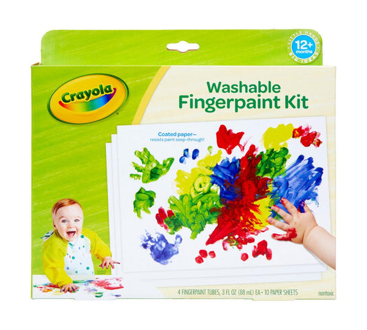 Crayola Washable Finger Paint Set