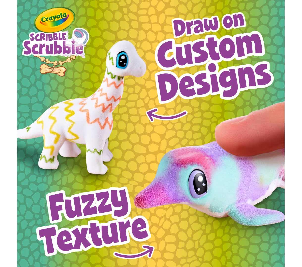 Crayola Scibble Scrubbie Pets Dinosaur Island Playset