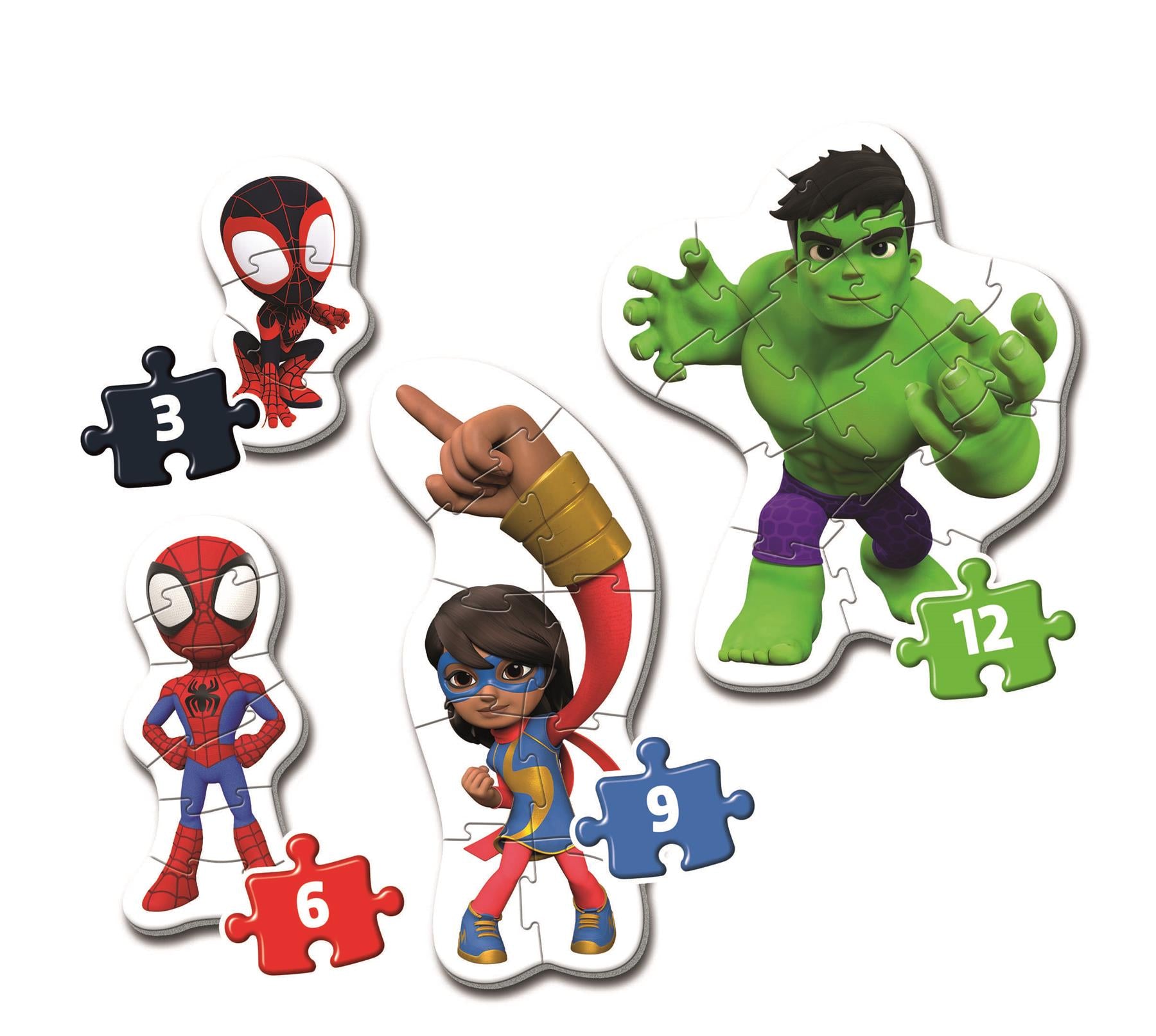 Clementoni Marvel Spidey And His Amazing Friends My First Puzzles