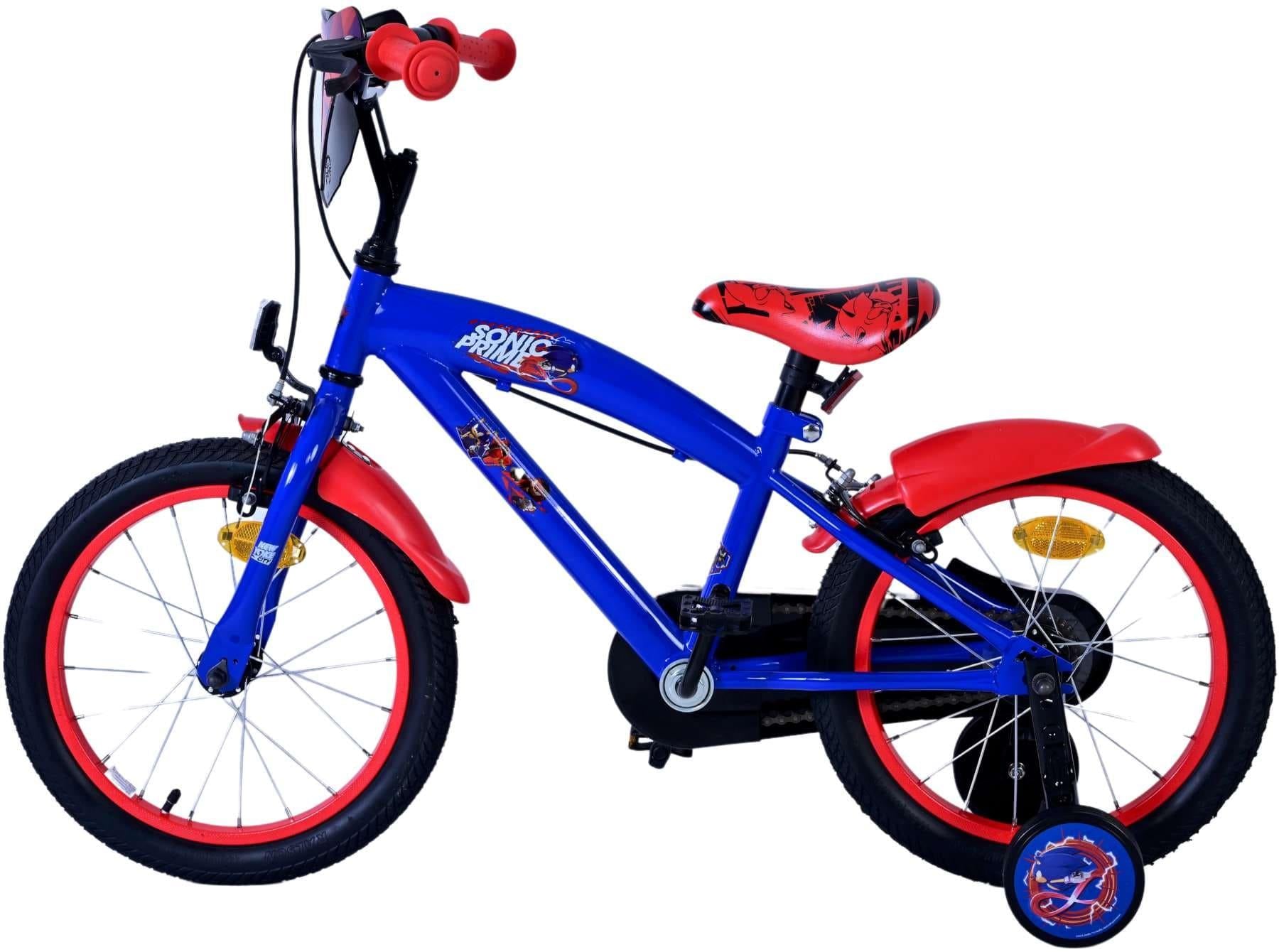 Sonic Prime Children's 16 Inch Bike - Blue