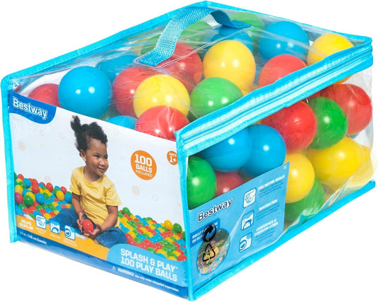 Bestway Splash & Play 100 Piece Play Balls Set