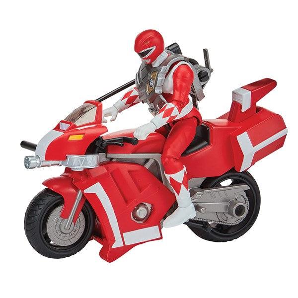 Mighty Morphin Power Rangers Battle Bike with Red Ranger