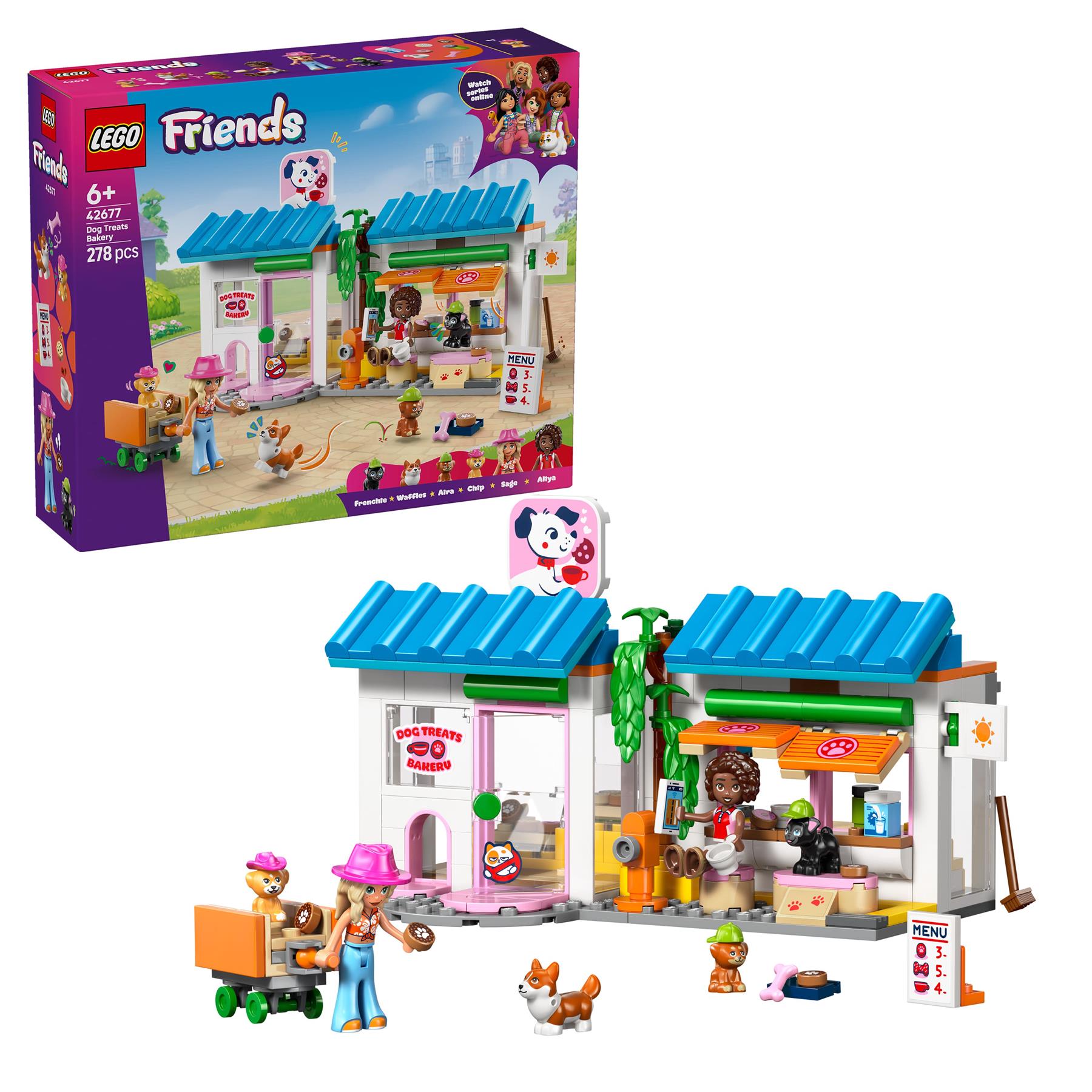 LEGO Friends Dog Treats Bakery 42677