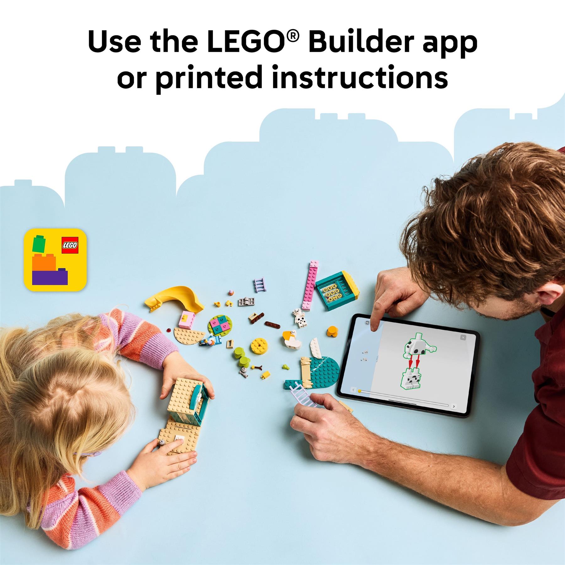 LEGO Playground Fun with Bluey & Chloe 11201