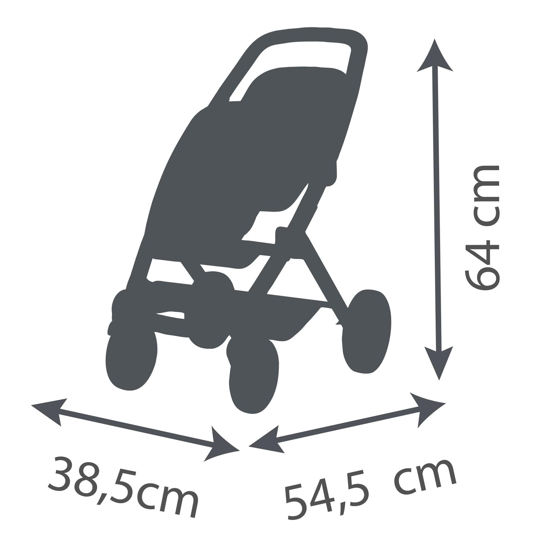 Smoby Maxi-Cosi Twin Pushchair Blush Pink