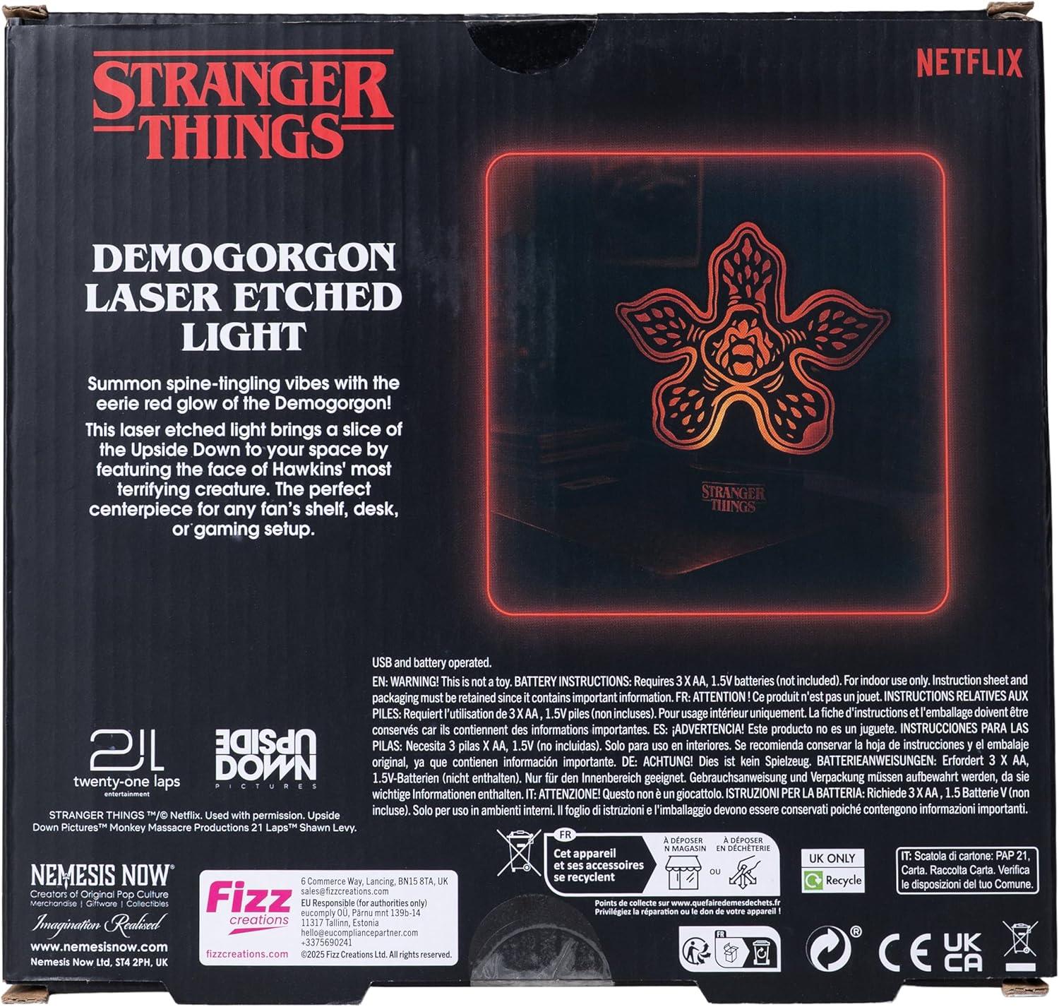 Stranger Things Etched Light