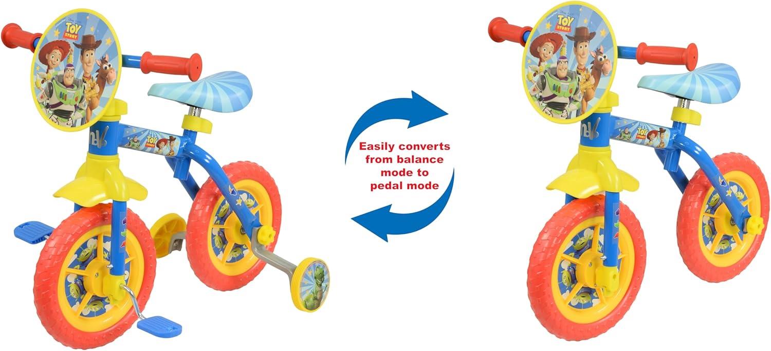 Toy Story 2-in-1 10 Inch Training Bike