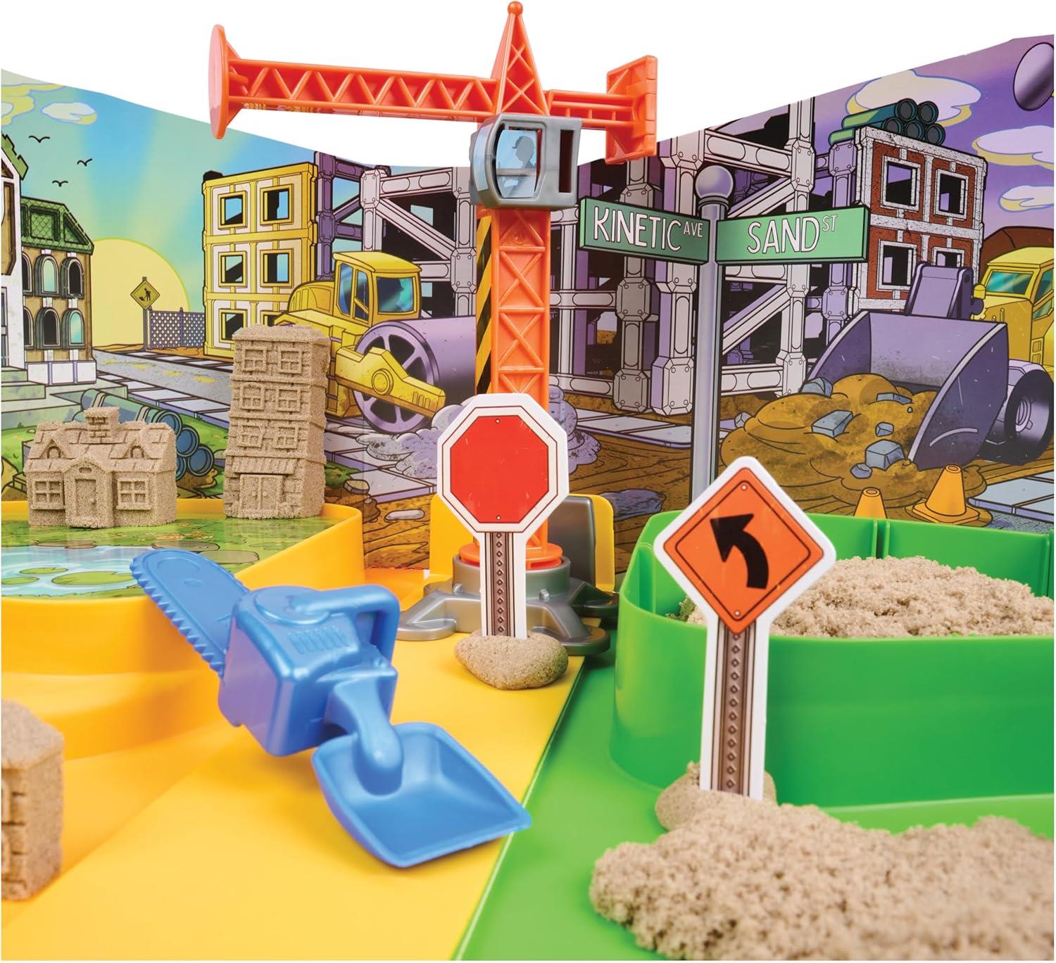 Kinetc Sand Construction Zone Playset