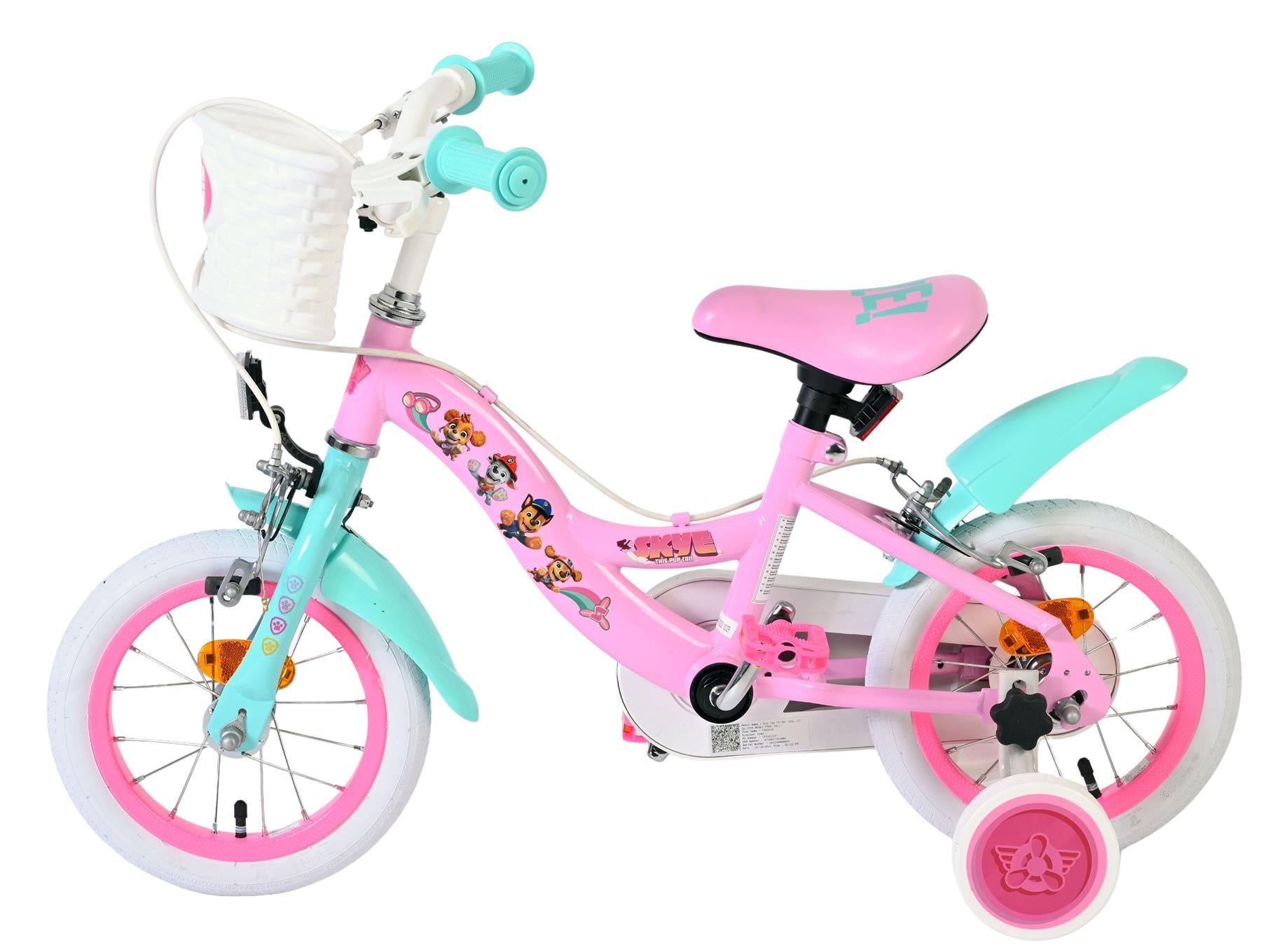 Paw Patrol 12 Inch Bike - Pink