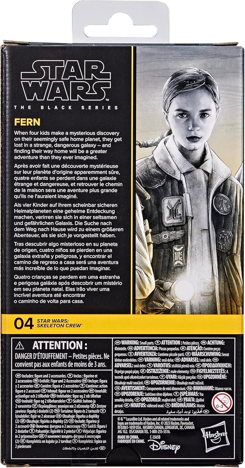 Star Wars The Black Series 6 Inch Skeleton Crew Figure - Fern