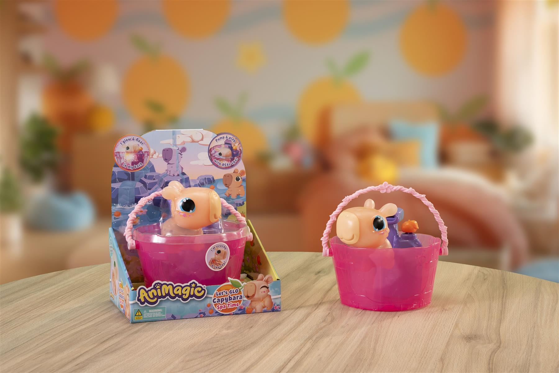 Animagic Let's Glo Capybara Spa Time