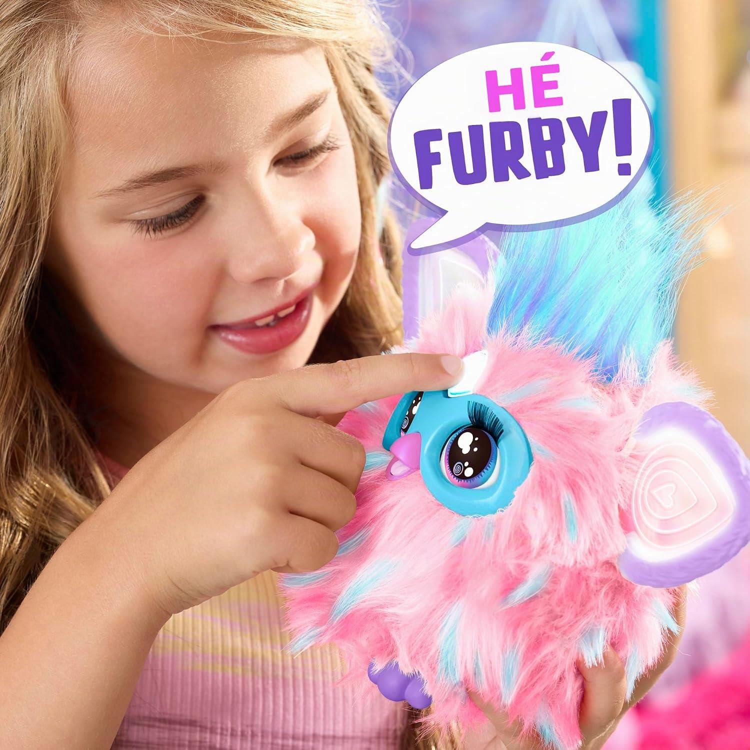 Furby Cotton Candy Interactive Plush