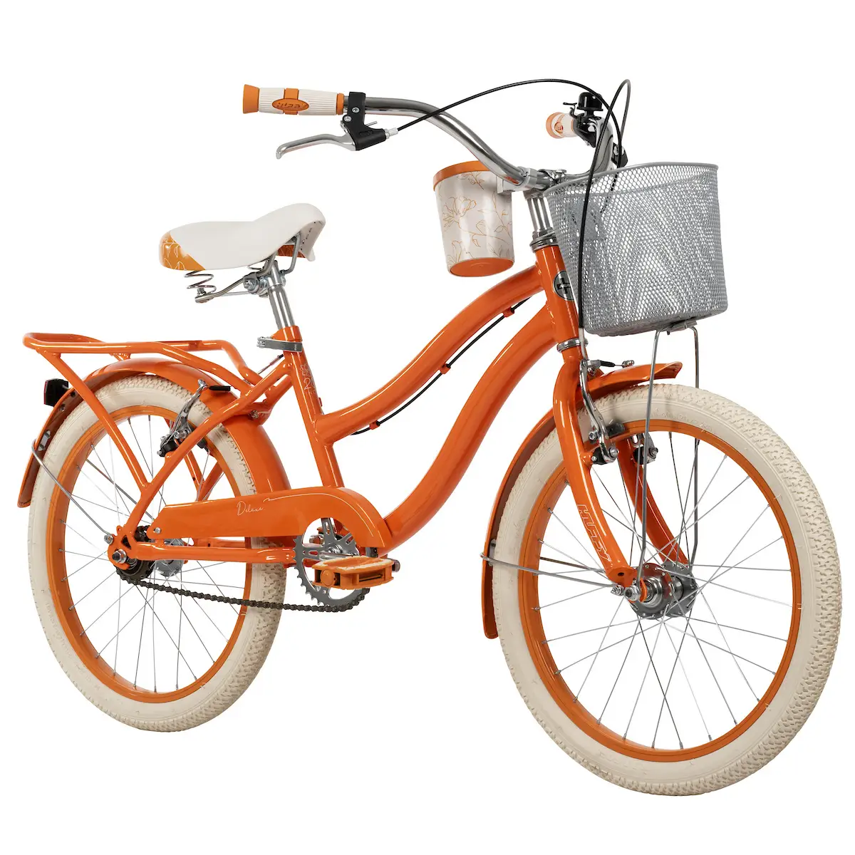 Huffy Deluxe 20 Inch Cruiser Bike - Orange