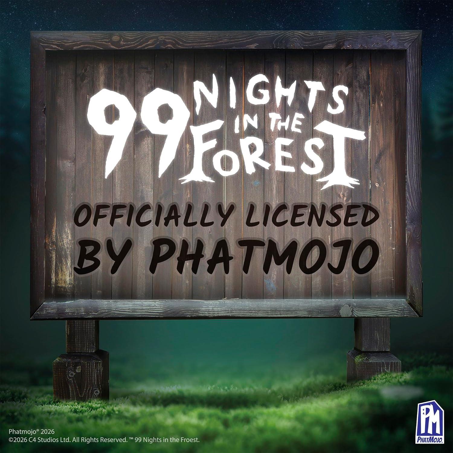 99 Nights in the Forest 5.5 Inch Mystery Collectible Plush with Roblox DLC Code