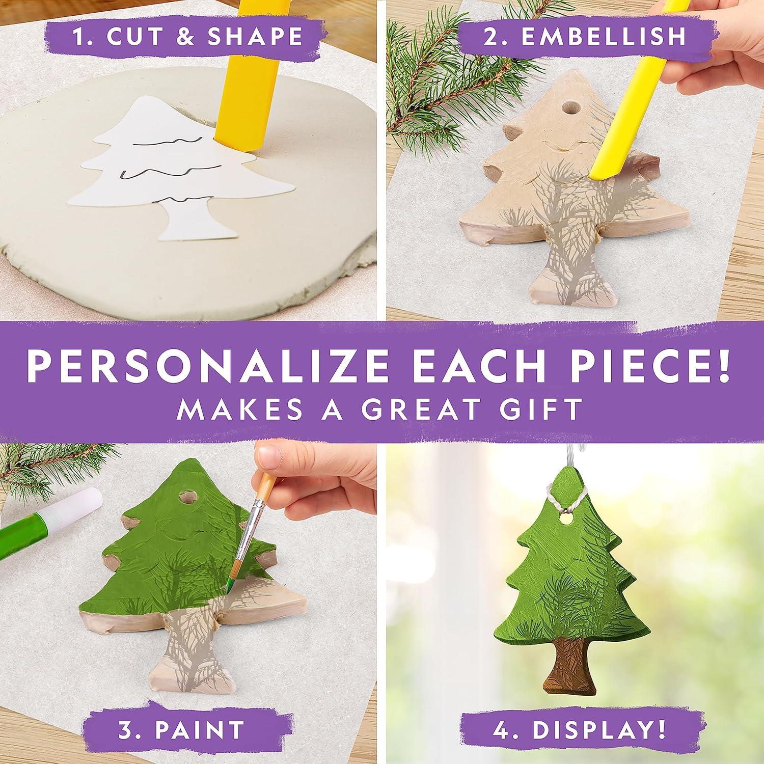 National Geographic Ornament Air Dry Modelling Clay Kit