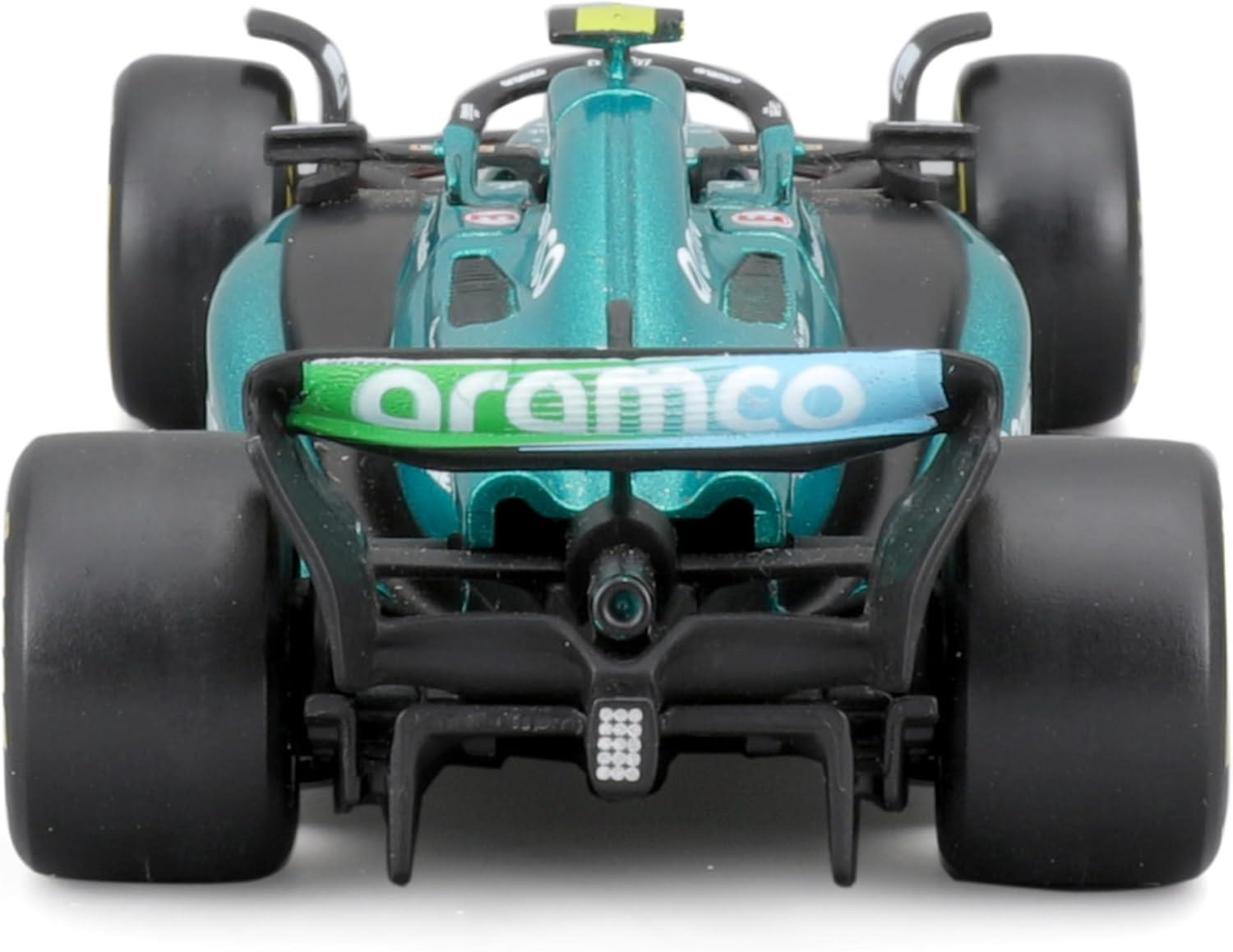 Bhurago Formula 1 1:43 Die-Cast Scale Race Car - Aston Martin