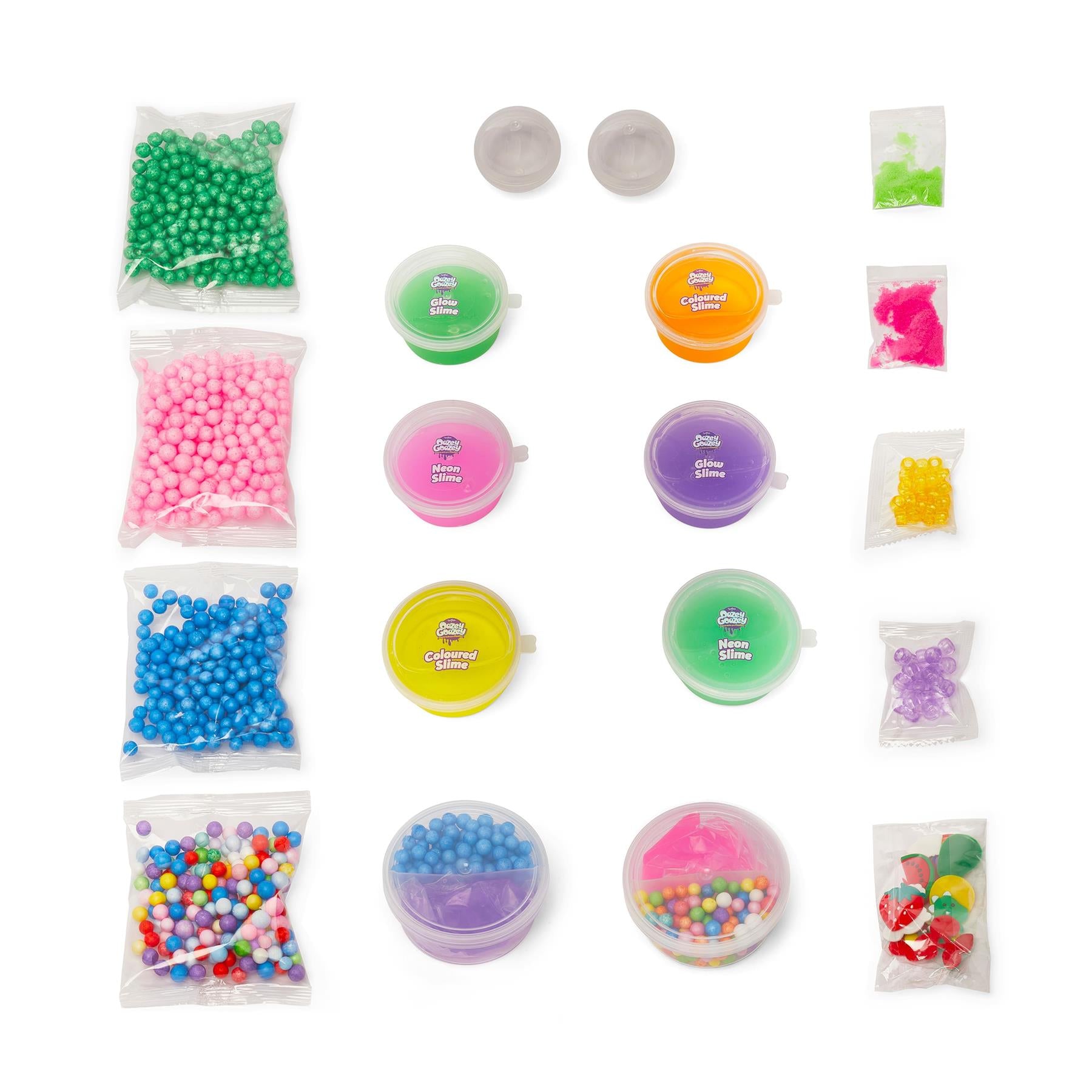 Oozey Goozey 12-piece Mix and Squish Slime Kit