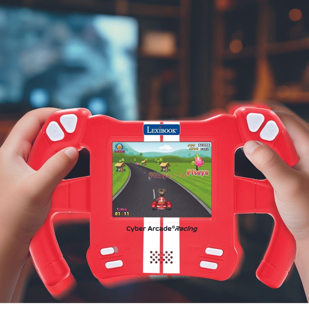 Lexibook Racing Game Console LCD Colour Screen