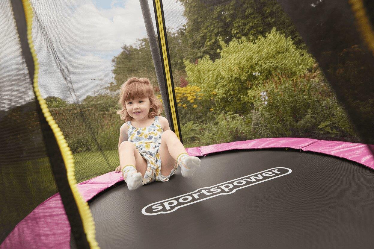 Sportspower 4.5ft Trampoline - Pink