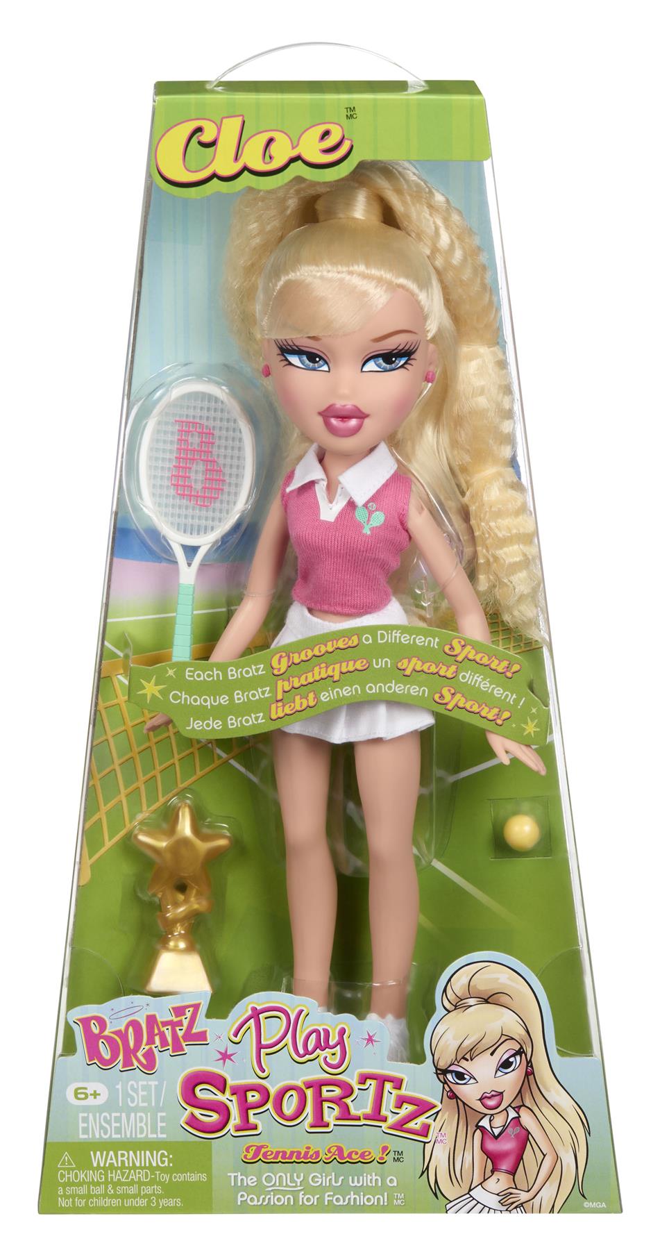 Bratz Play Sportz Doll Cloe - Tennis