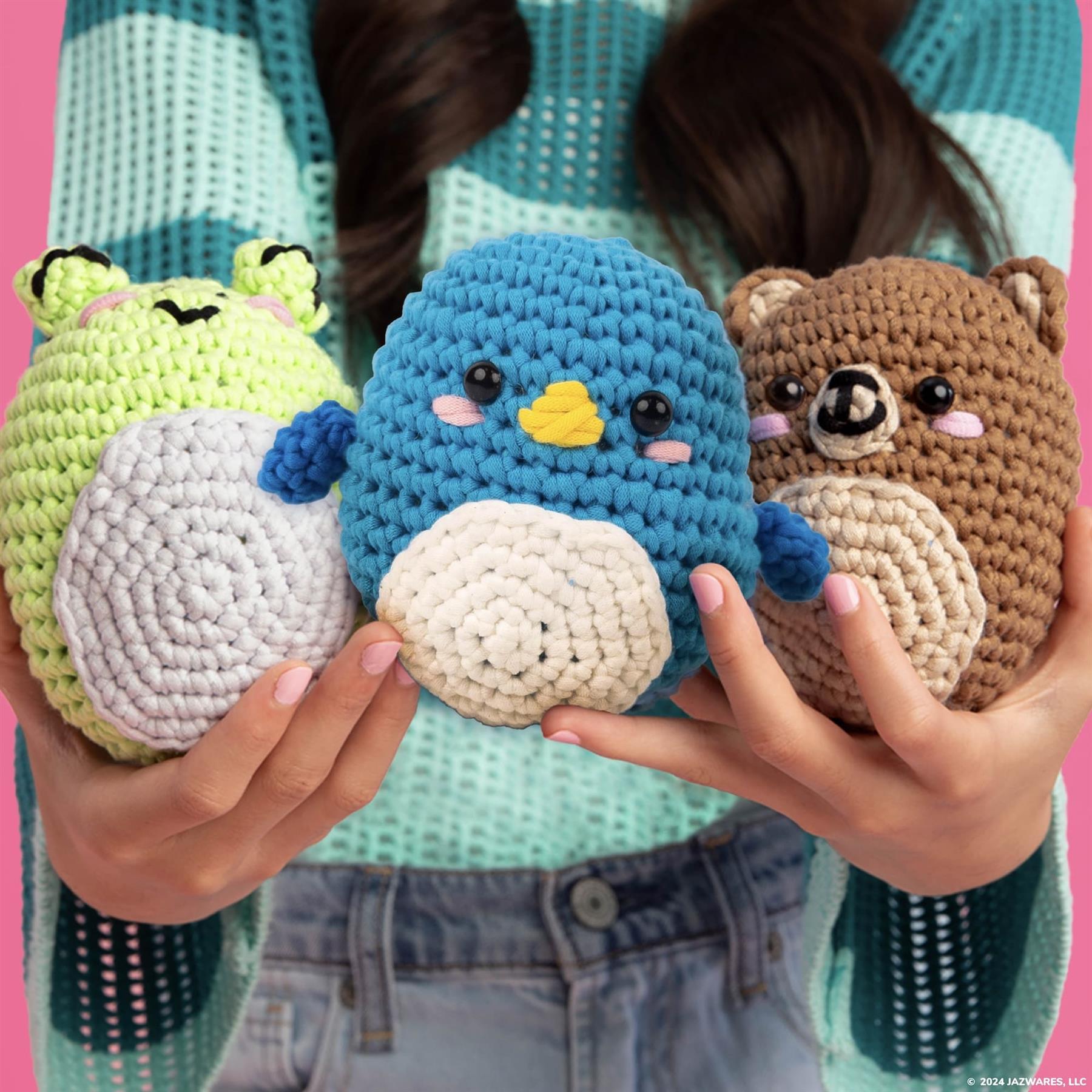 Original Squishmallows  - Bebe the Bluebird Crochet Kit