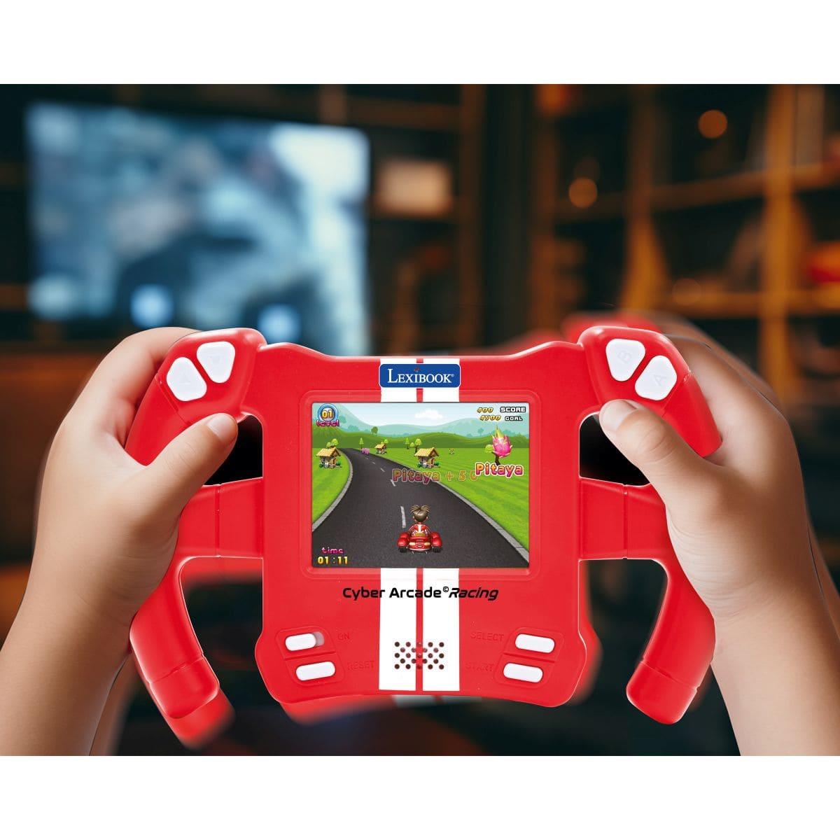 Lexibook Racing Game Console LCD Colour Screen