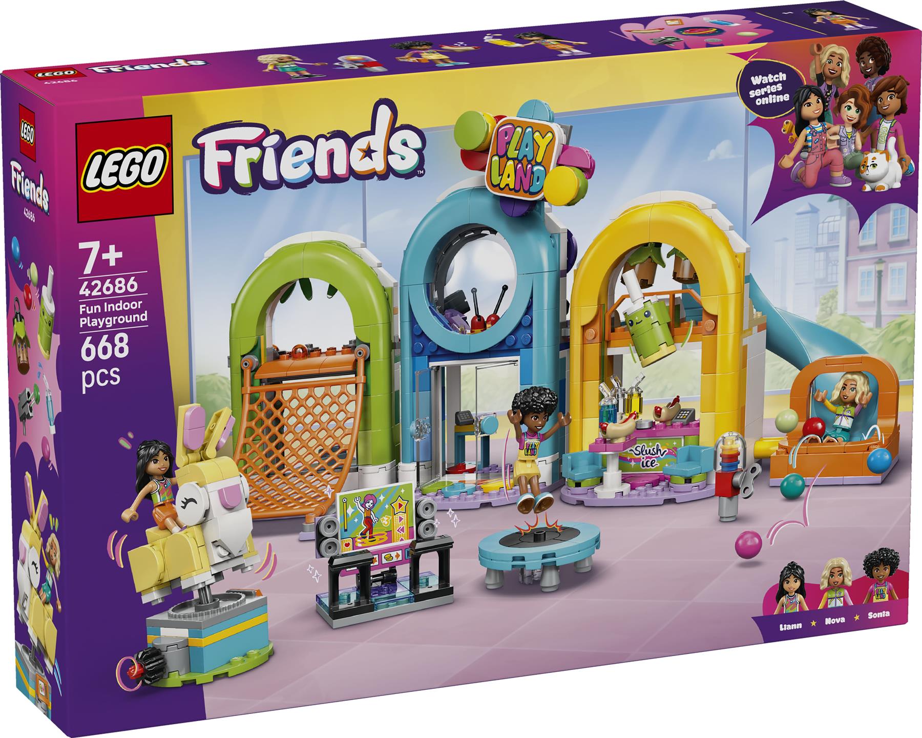 LEGO Friends Fun Indoor Playground Toy 42686