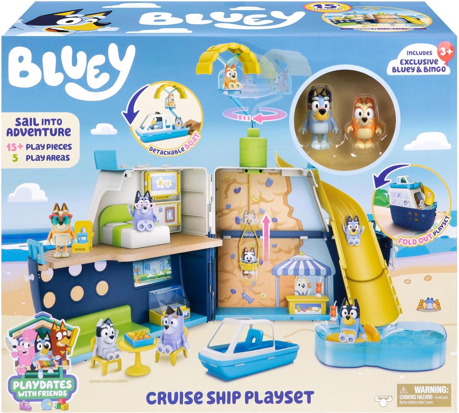 Bluey Cruise Ship Playset