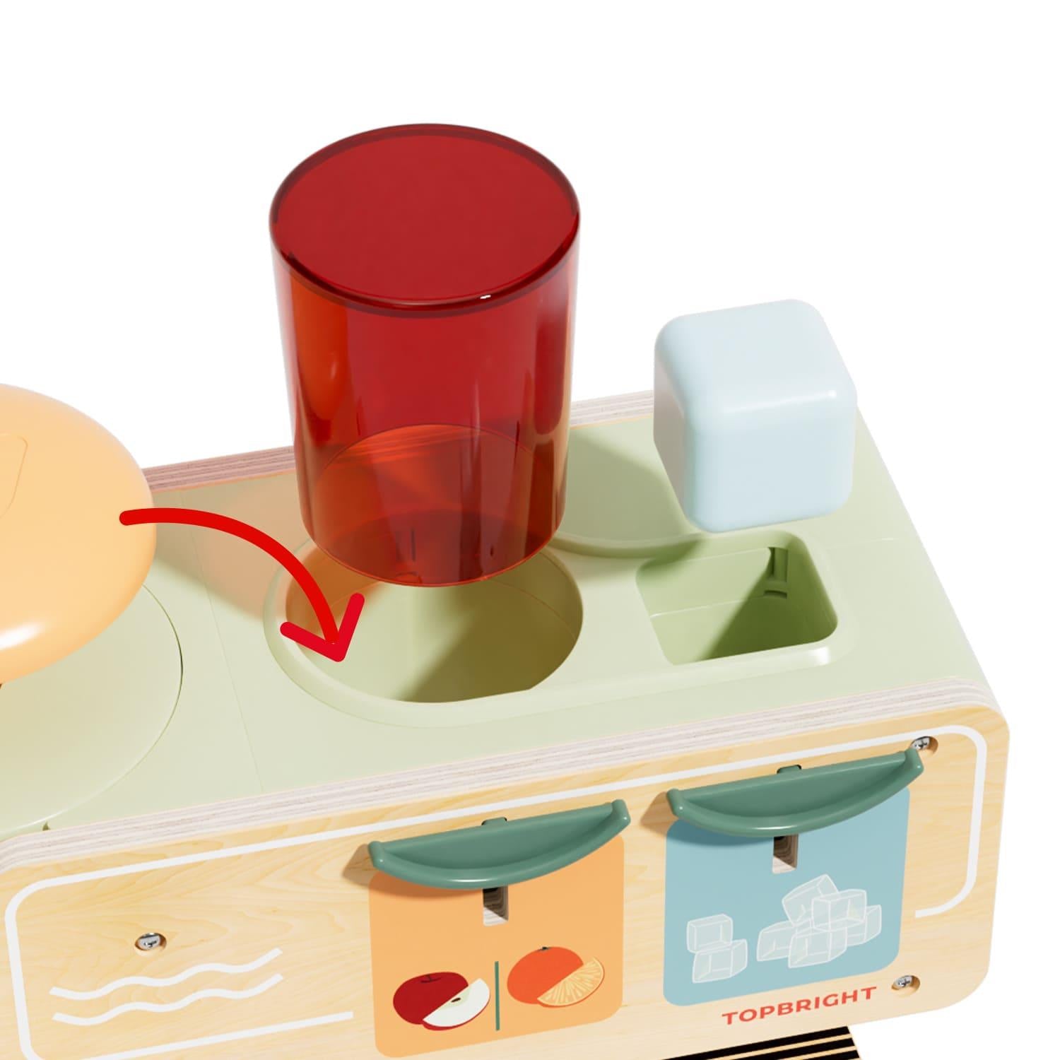 Topbright Wooden Juice Boutique