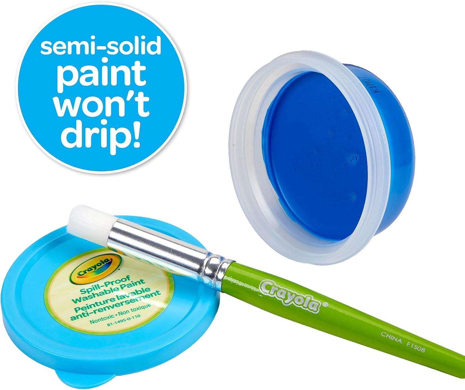 Crayola Spill Proof Washable Paint Set