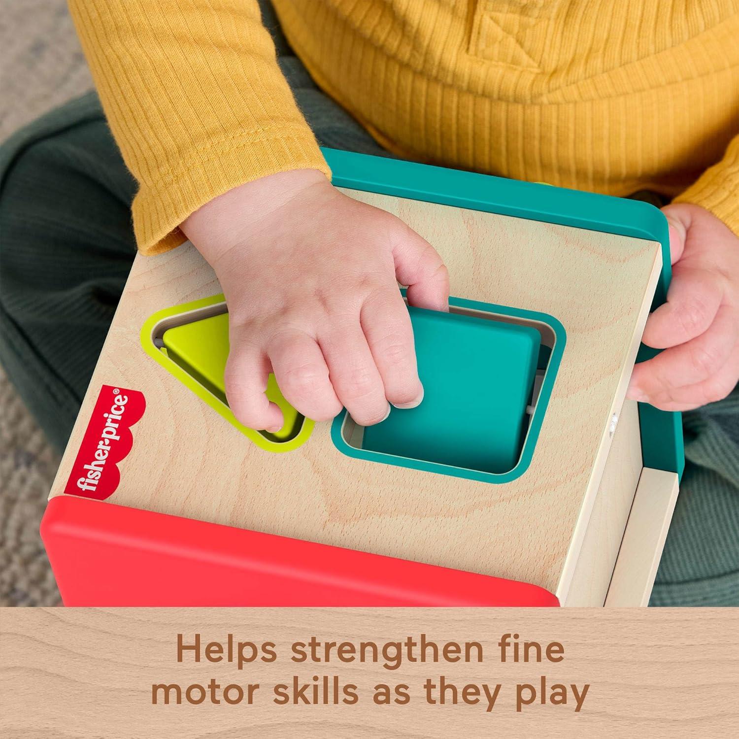 Fisher-Price Wooden Activity Cube