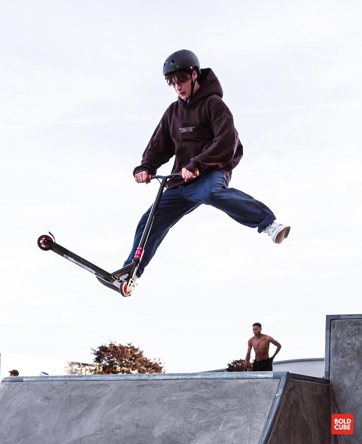 Boldcube Deluxe Stunt Scooter - Light Water
