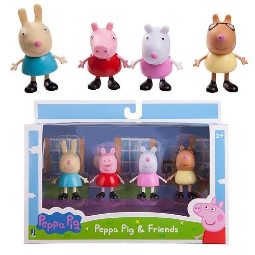 Peppa Pig and Friends 3inch figures 4pack