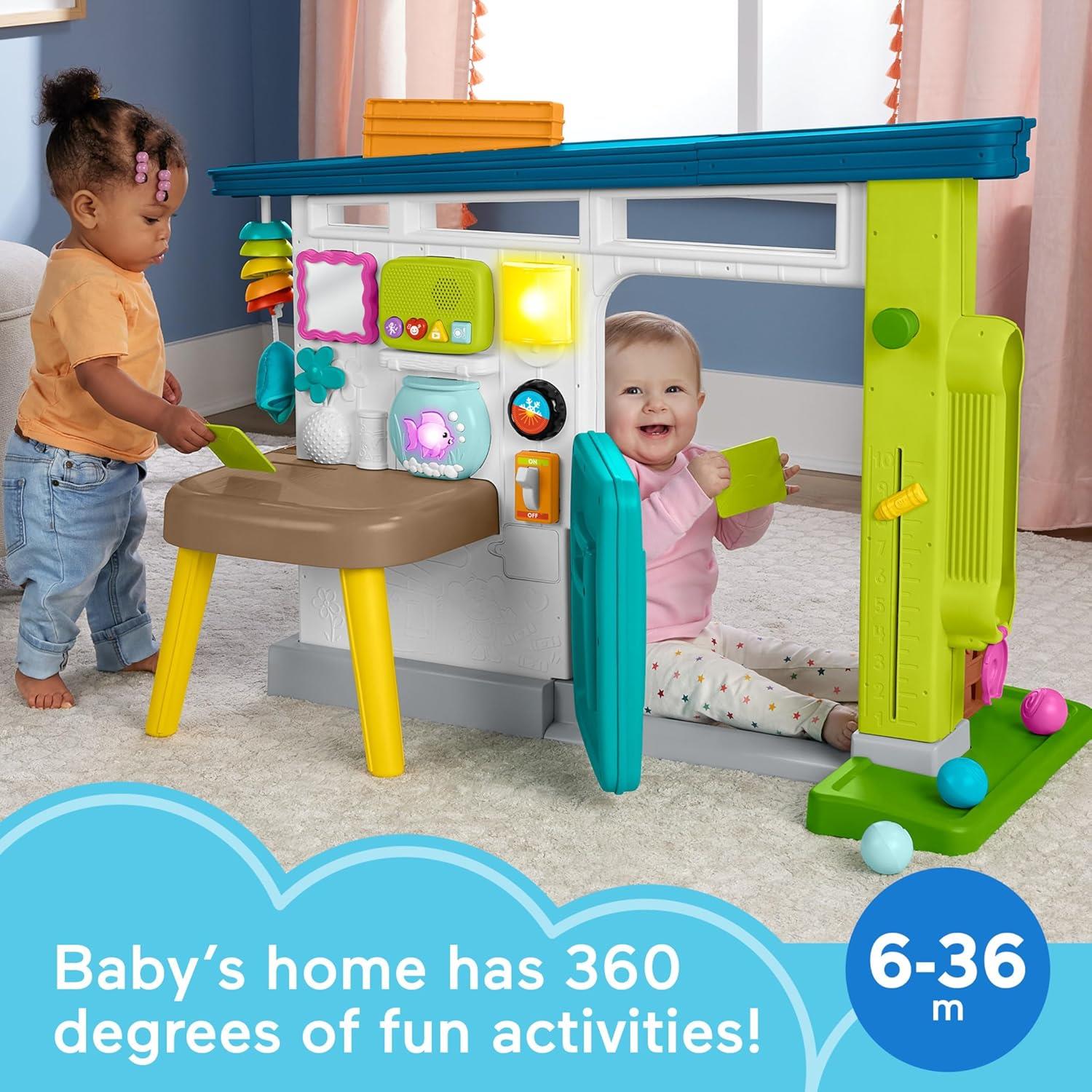 Fisher-Price Baby Learning Toy Laugh & Learn Ultimate Playhouse