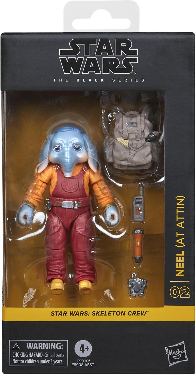 Star Wars The Black Series 6 Inch Skeleton Crew Figure - Neel At Attin