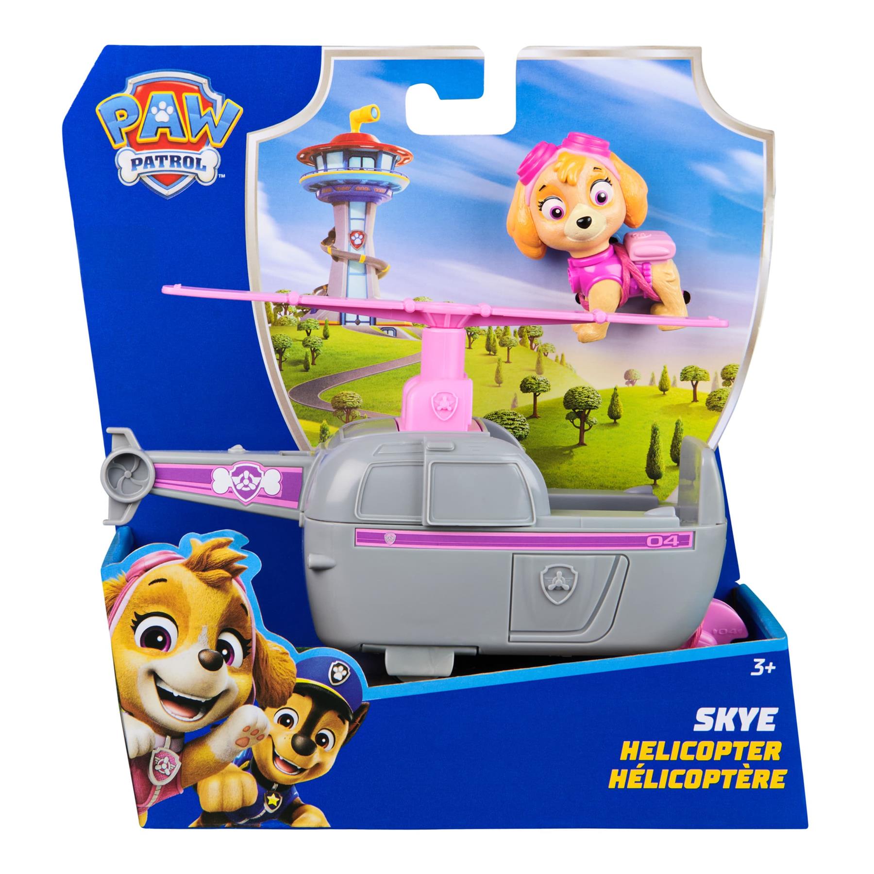 PAW Patrol Core Vehicle -  Skye & Helicopter