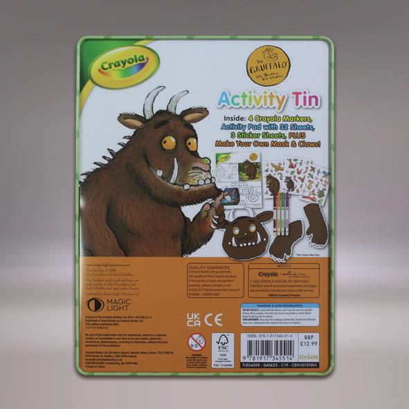 Crayola The Gruffalo Activity Tin