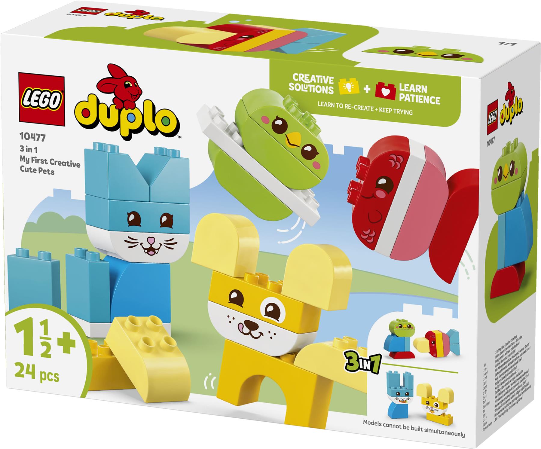LEGO Duplo 3 in 1 Creative Cute Pets 10477