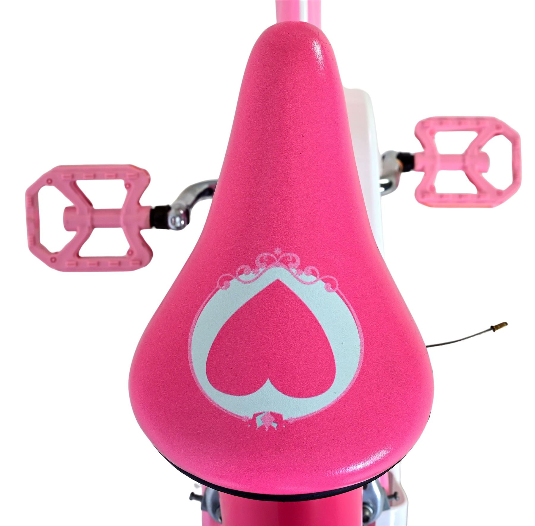 Disney Princess Children's 14 inch Two Hand Brake Bike - Pink