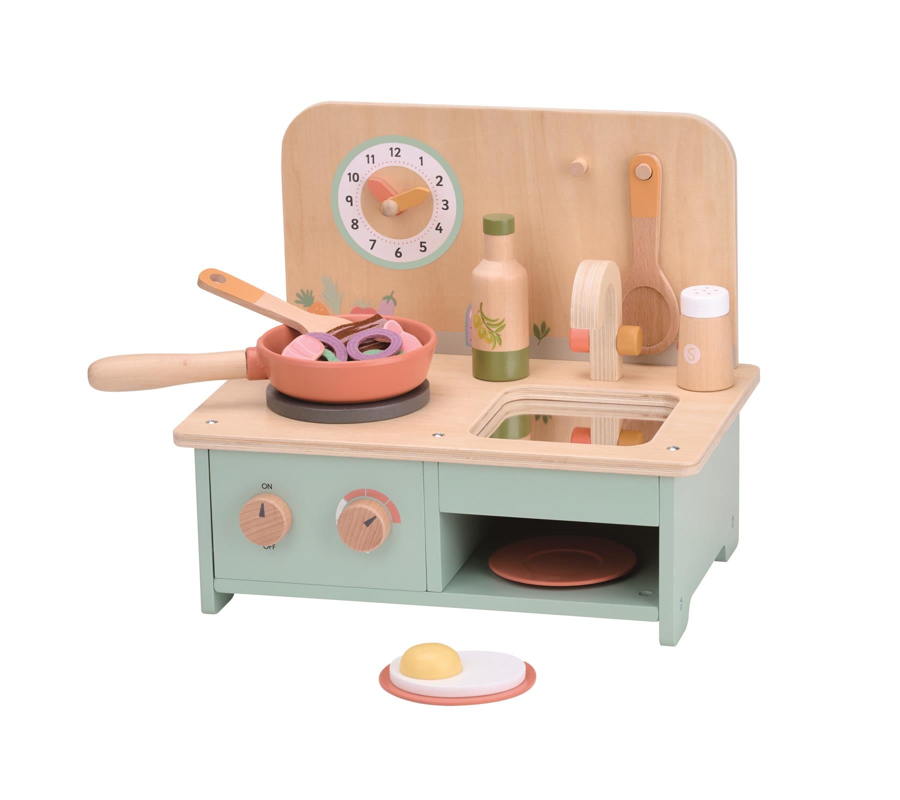 Lelin  Wooden Table-Top Kitchen