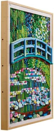 LEGO Art Claude Monet – Bridge over a Pond of Water Lilies 31220