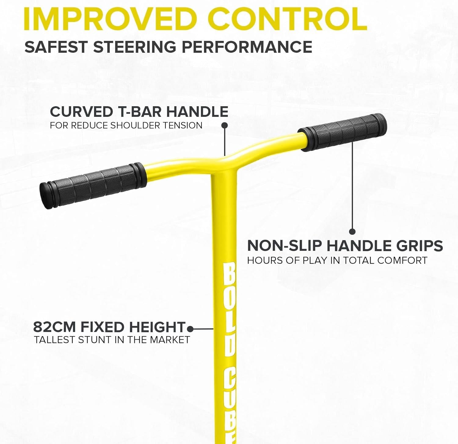 Boldcube Stunt Scooter - Yellow