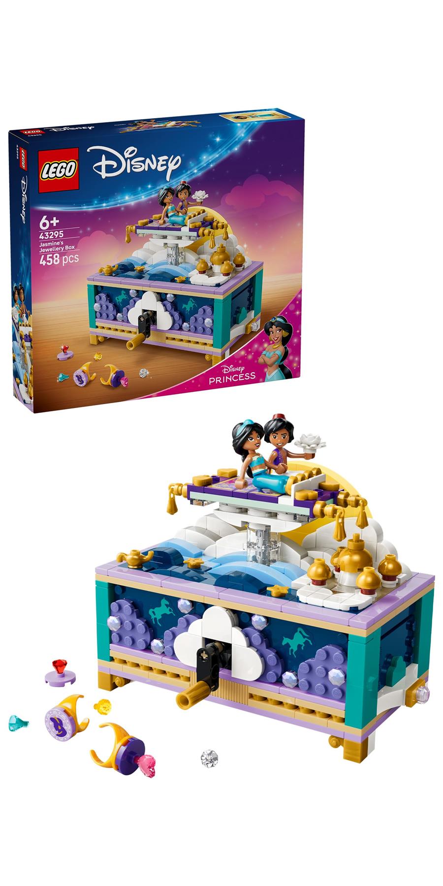 LEGO Disney Jasmine's Jewelry Box 43295