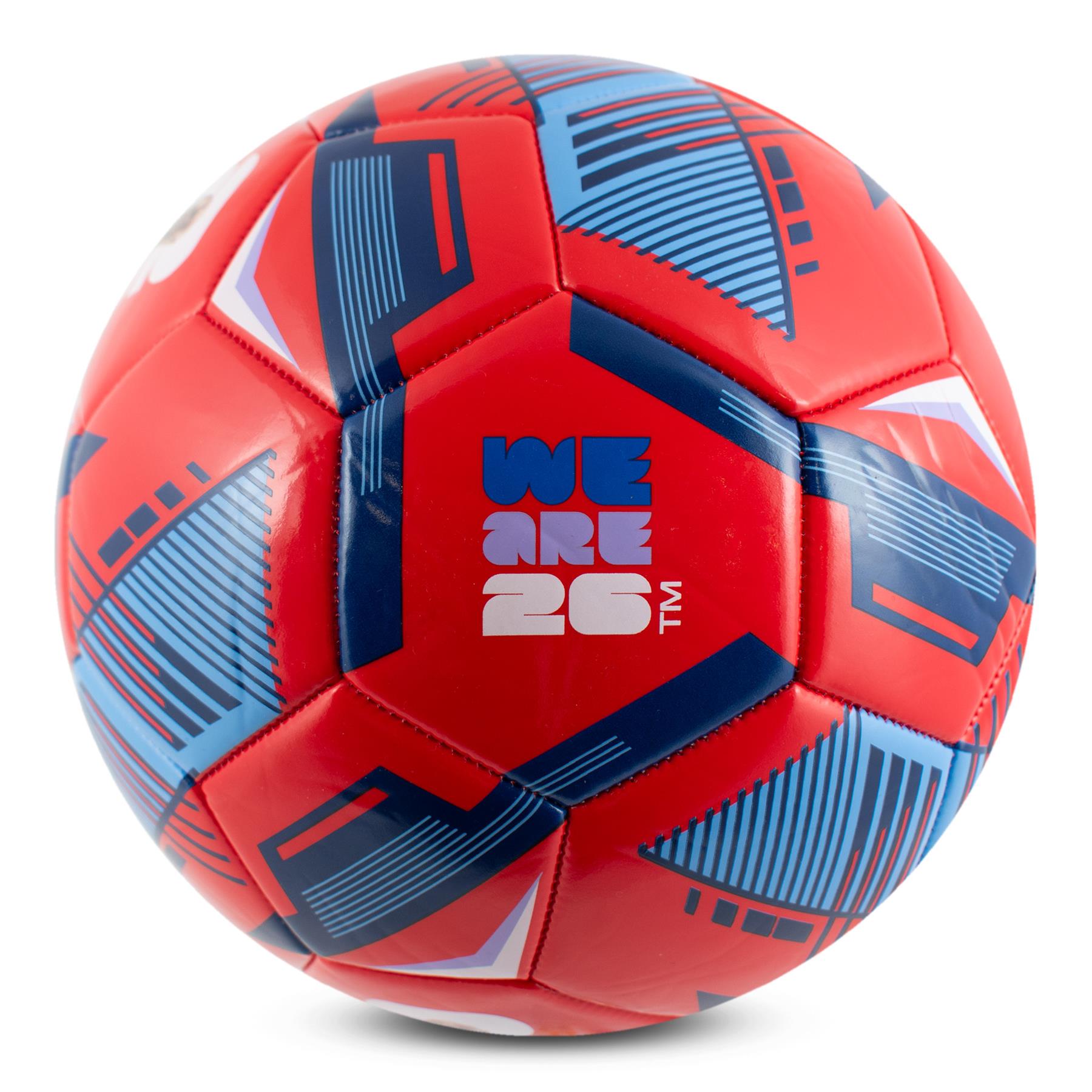 FIFA World Cup 26 Size 5 Reflex Football - Red