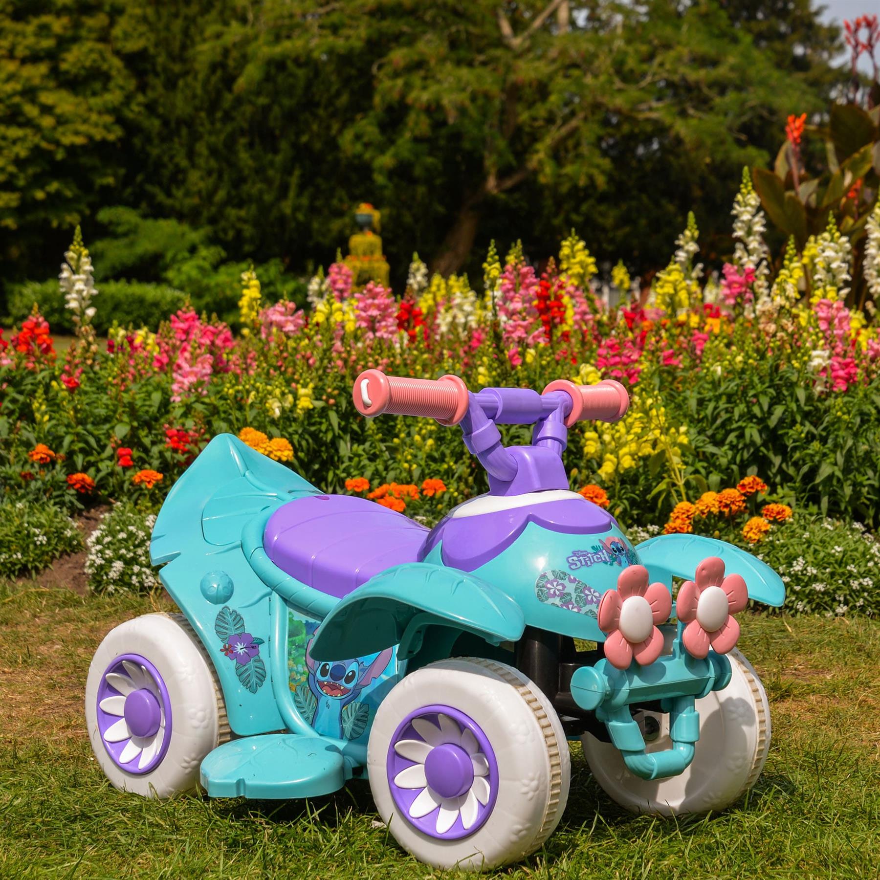 MoVe Stitch 6v Electric Aloha Mini Quad Ride On