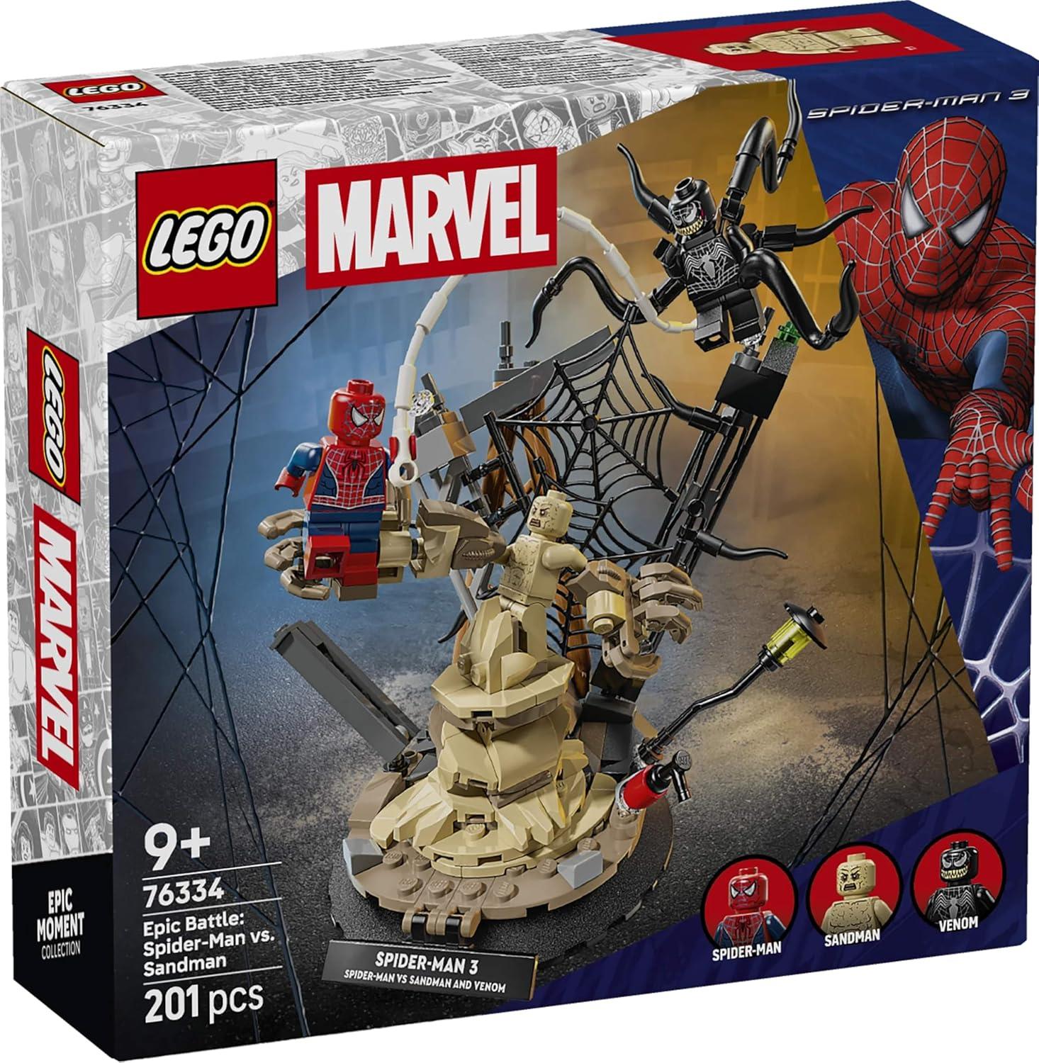 LEGO Marvel Epic Battle: Spider-Man vs. Sandman 76334