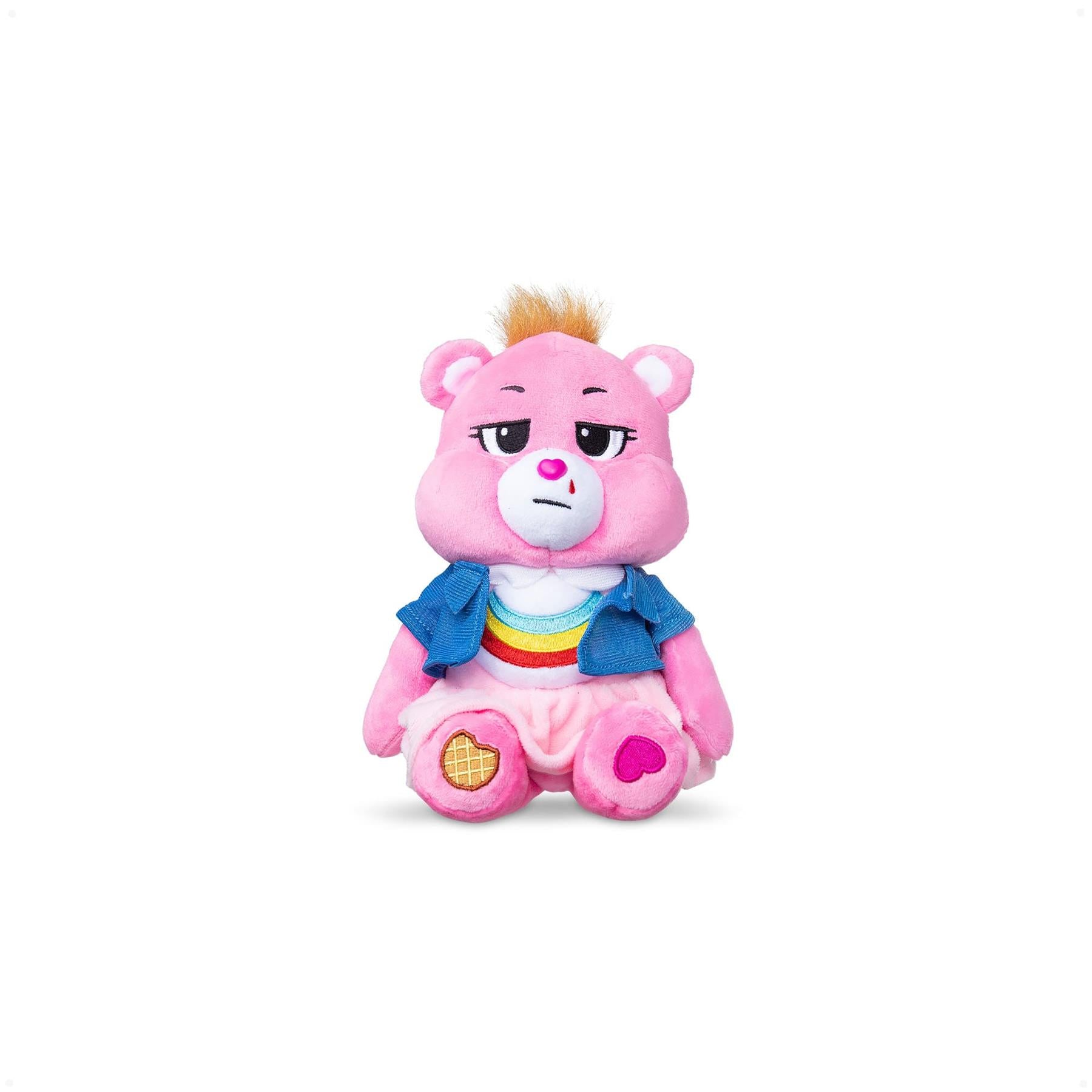 Care Bears Stranger Things Plush - Cheer Bear as Eleven