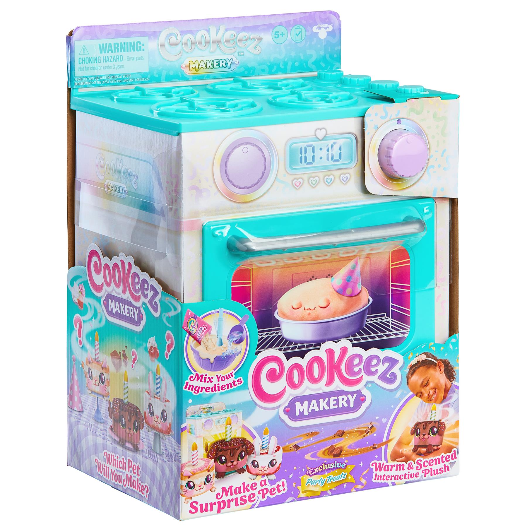Cookeez Makery Party Treatz Oven Playset