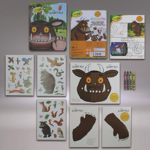 Crayola The Gruffalo Activity Tin